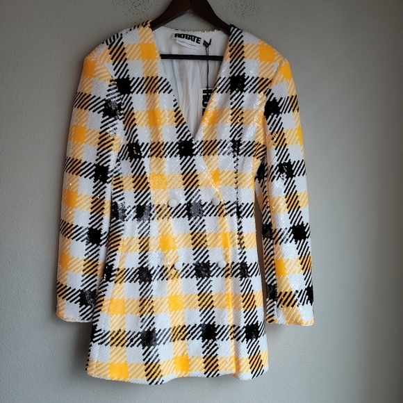 ROTATE Caroline Sequin Blazer Dress size 6 NWT - Picture 1 of 9